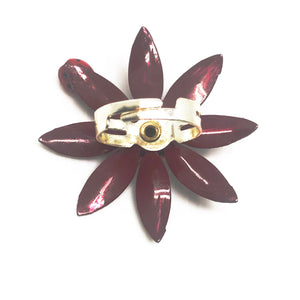 Enamelled Flower Ring